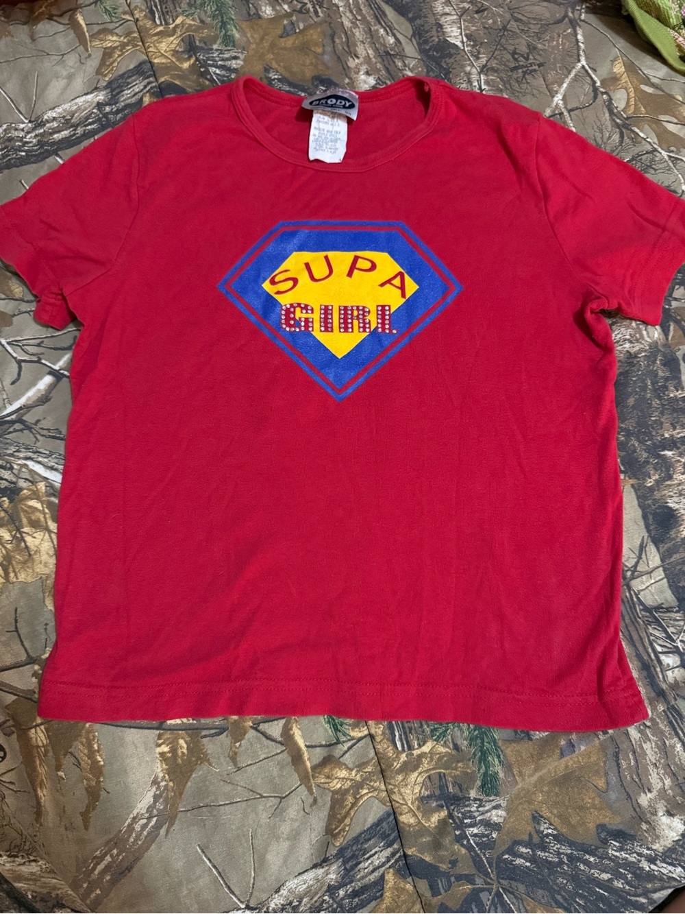 Brody Supa Girl y2k T Shirt